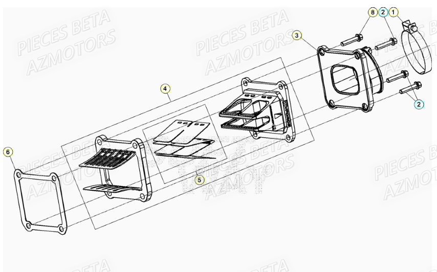 Admission AZMOTORS PiÃ¨ces RR 125 RACING 2T - 2022