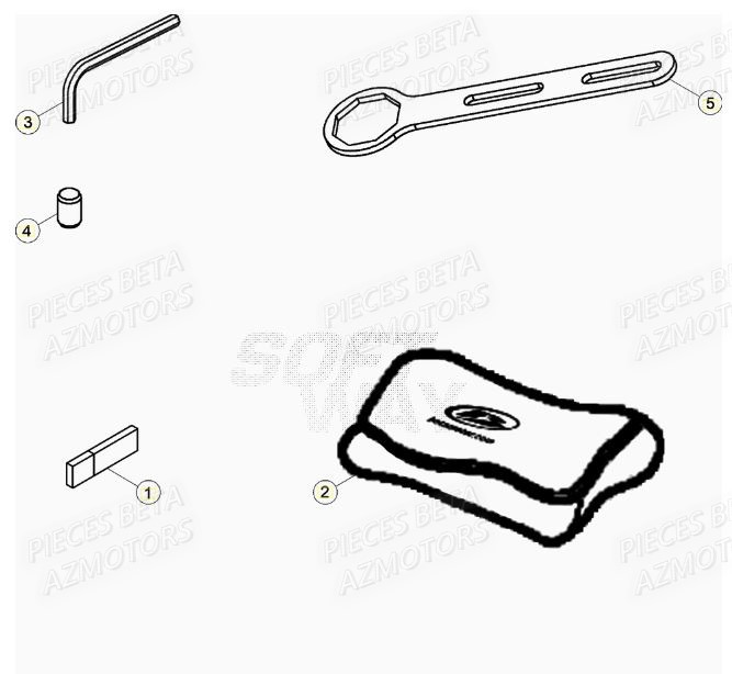 Manuel AZMOTORS PiÃ¨ces RR 125 RACING 2T - 2022