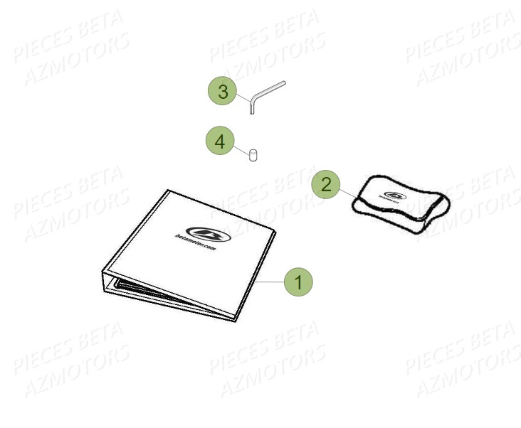 Outillage Special 2 AZMOTORS PiÃ¨ces BETA RR 2T 300 - (2014)