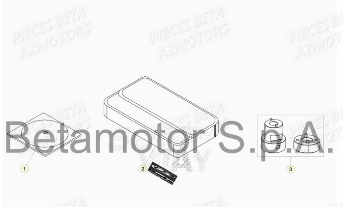 Outils AZMOTORS PiÃ¨ces BETA RR XTRAINER 300 2T - [2019]